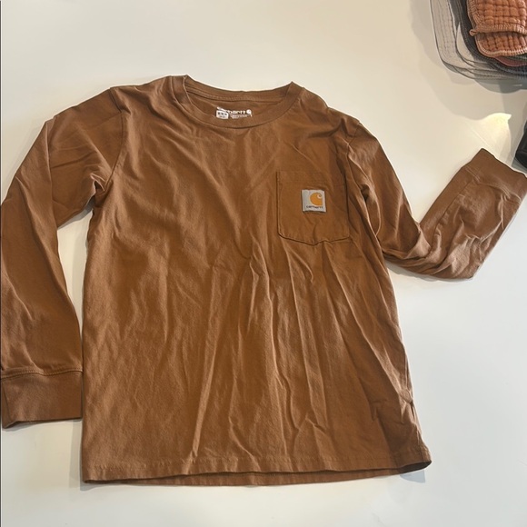 Carhartt Other - Boys Medium 11/12 Carhartt Chestnut Long Sleeve Tee